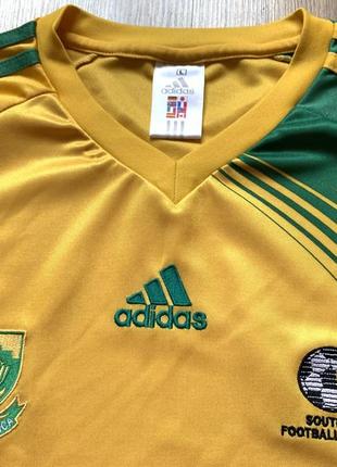 Чоловіча вінтажна футбольна джерсі adidas south african football association team jersey4 фото