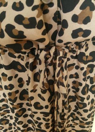 Леопардове плаття максі3 фото