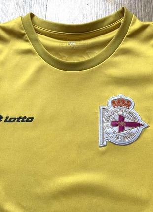 Чоловіча футбольна джерсі lotto deportivo la coruna training jersey 2014/20153 фото
