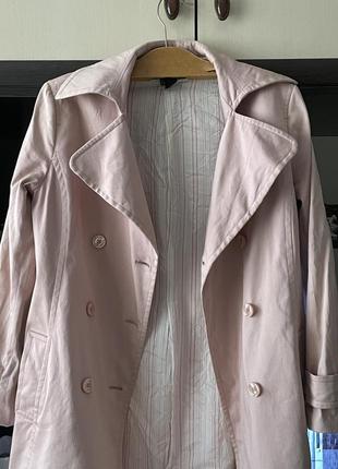 Тренч zara basic