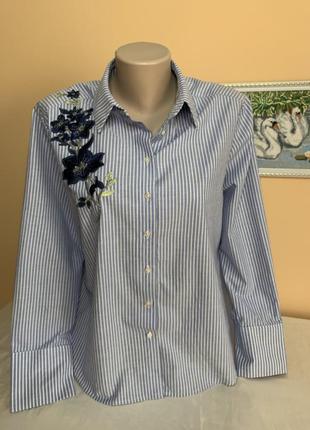 Стильная рубашка с аппликацией m&s