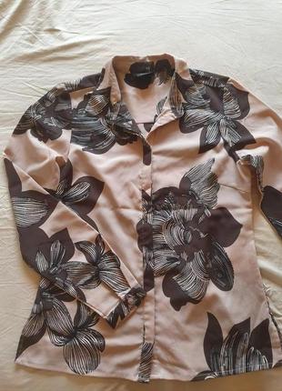 Блуза сорочка кольору мерехтливої