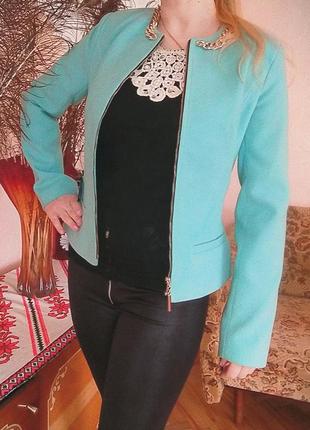 Куртка-піджак кашемірова коротке (кашемірова коротка на блискавці)