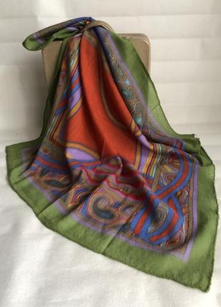 Вінтажний раритетний передплатний вовняну хустку