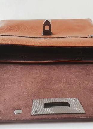 Ефектна трендова сумка зі шкіри tony bellucci.3 фото