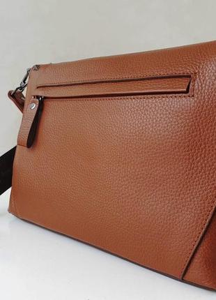 Ефектна трендова сумка зі шкіри tony bellucci.5 фото