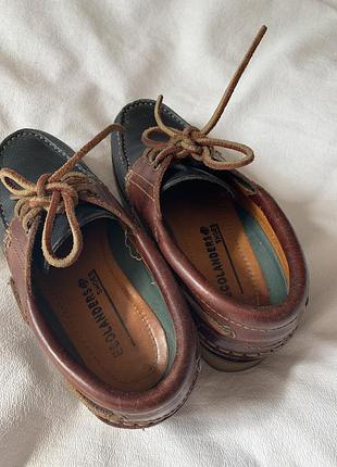 Шкіряні топсайдеры ecolanders3 фото