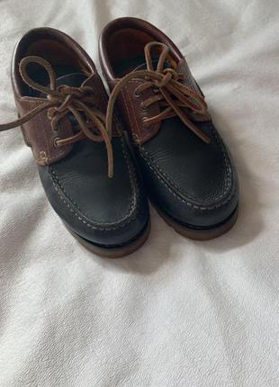 Шкіряні топсайдеры ecolanders6 фото