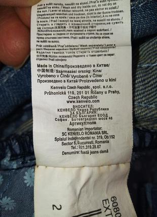 Спідниця kvl (kenvelo) джинсова міні, s10 фото