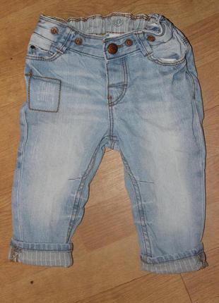 Джинси h&m 6-9 міс