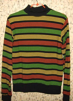 Уютный свитер гольф р.48-503 фото
