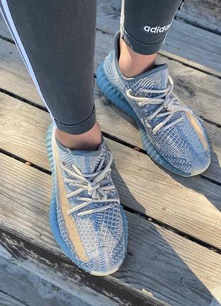 Adidas yeezy boost 350 женские кроссовки7 фото