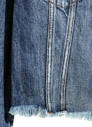 Куртка джинсовая h&m 42 синяя 4170824dm2 фото