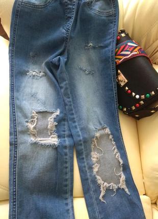 Порвані джинси на літо2 фото