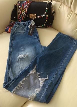 Порвані джинси на літо1 фото