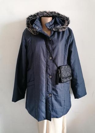 🌿парка☘️куртка удлинённая с капюшоном ☘️ветровка