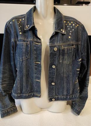 Котоновая, джинсовая куртка, пиджак от бренда miss selfridge