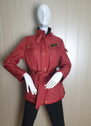 Стеганая куртка barbour1 фото