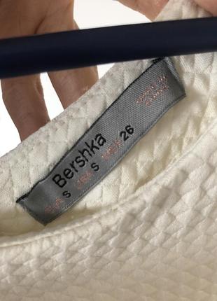 Плаття біле bershka 3