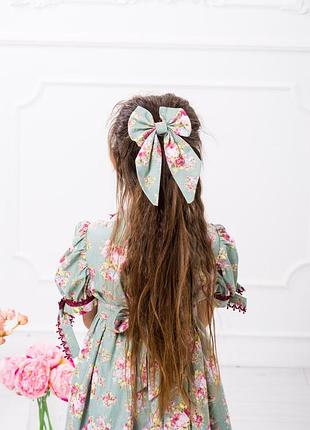 Бант, шпилька, гумка для волосся