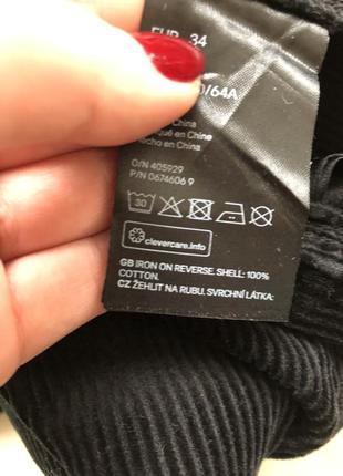 Нова вельветова спідниця на ґудзики divided h&m5 фото