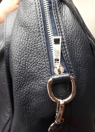 Итальянская кожаная сумка borse in pelle3 фото