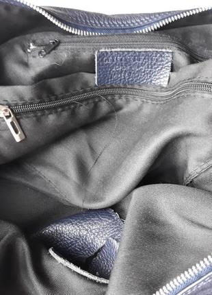 Итальянская кожаная сумка borse in pelle5 фото