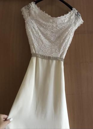Свадебное платье в пол4 фото