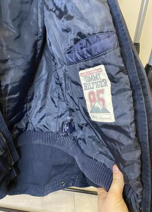 Жіноча курточка демісезонна з подстегом бомбер 3в1 tommy hilfiger7 фото