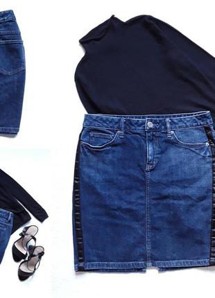 Супермодная джинсовая юбка от gap
