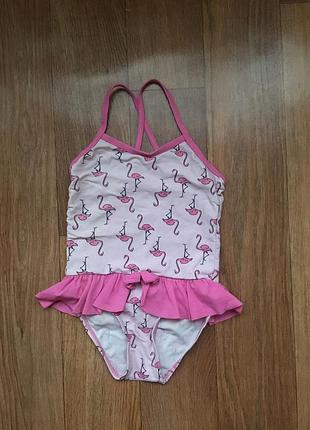 Купальник розовый фламинго 🦩