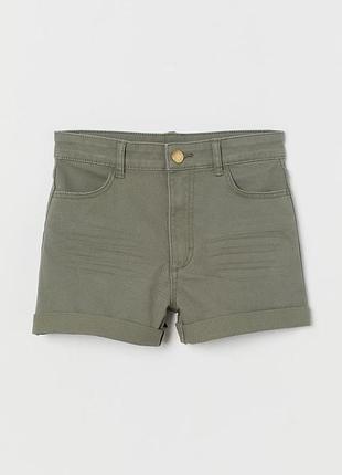 Отличные шортики из твила h&m