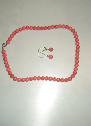 Колье и серьги