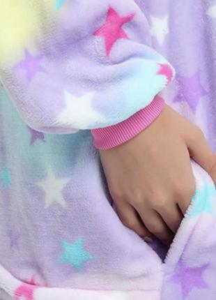 Кигуруми пижама детская единорог3 фото
