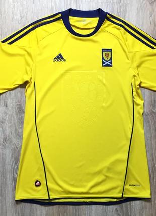 Чоловіча колекційна футбольна джерсі adidas scotland national team away 2011/12