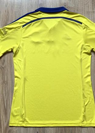 Колекційна футбольна джерсі форма adidas chelsea 2014/15 away jersey yellow9 фото