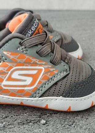 Фірмові кросівки - пінетки від skechers - 17 р - нові -оригінал8 фото