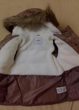 Зимняя куртка old navy для девочек. размеры: 3, 4, 5 лет5 фото