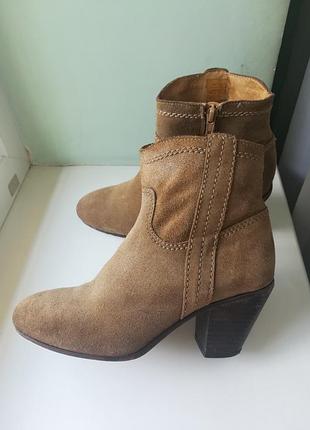 Черевики замш півчобітки замшеві dmn італія, р. 36