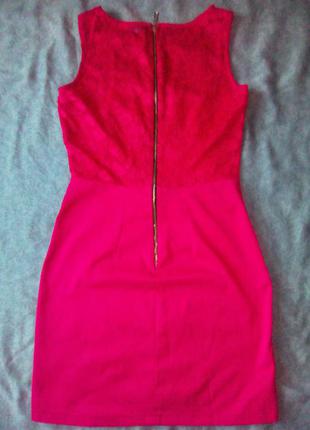 Миле рожеве плаття з елементами гіпюру2 фото