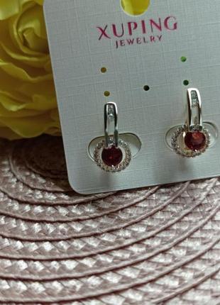 Серьги из медицинского сплава, xuping