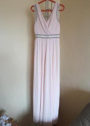 Tfnc макси платье цвета айвори м размер1 фото