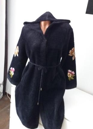 Шикарна альпака туреччина відмінна якість курточка підлозі пальто