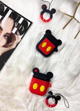 Чехол микки на airpods 1/2 новый