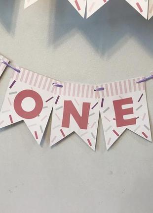 Гірлянда-розтяжка happy birthday/гирлянда-растяжка