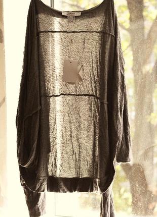 Сіра кофта-накидка gant