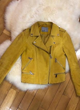 Косуха замшева vero moda кожанка
