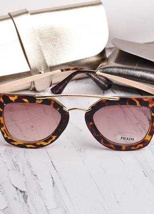 Солнцезащитные очки леопардовые s84152 фото