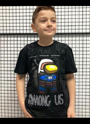 Футболка  among us
 для мальчика