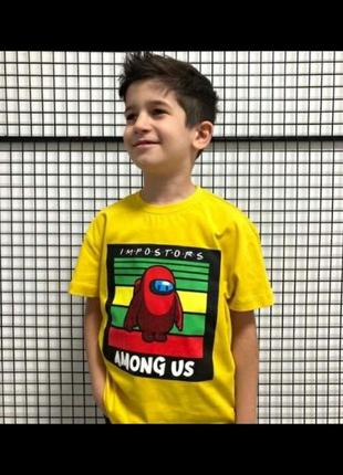 Футболка among us для хлопчика